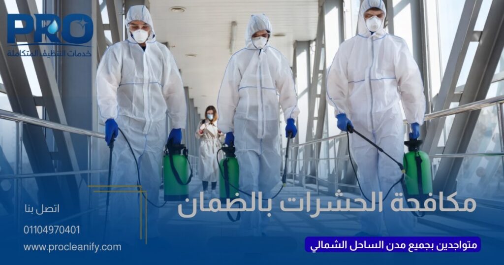 شركة مكافحة حشرات بالساحل الشمالي