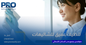 خدمات تنظيف عميق للشاليهات بالساحل الشمالي