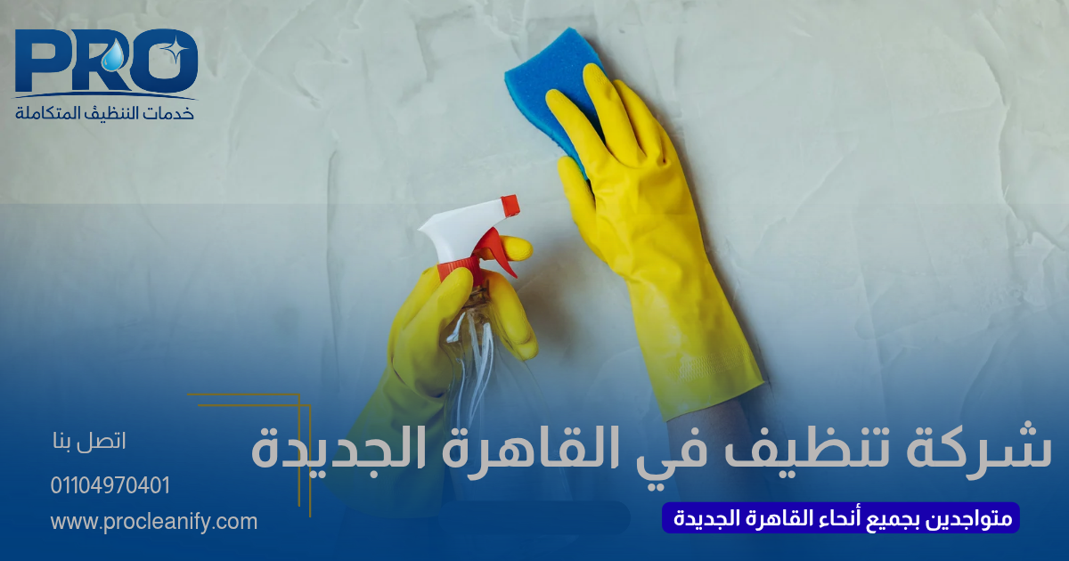 شركة تنظيف في القاهرة الجديدة
