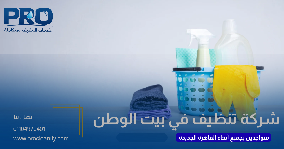 شركة تنظيف في بيت الوطن