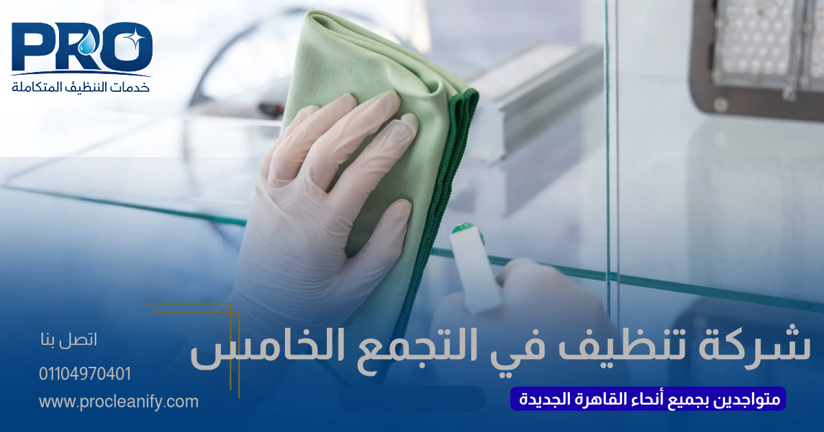 شركة تنظيف في التجمع الخامس